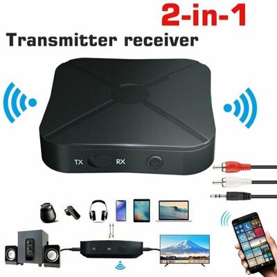 OEM Récepteur Émetteur Bluetooth, Convertisseur Audio Sans Fil Transmetteur Récepteur Bluetooth 5.0 2 En 1 Adaptateur Audio Sans Fil Appel Mains Libres De Voiture - Publicité OEM Récepteur Émetteur Bluetooth, Convertisseur Audio Sans Fil Transmetteur Récepteur Bluetooth 5.0 2 En 1 Adaptateur Audio Sans Fil Appel Mains Libres De Voiture - Publicité