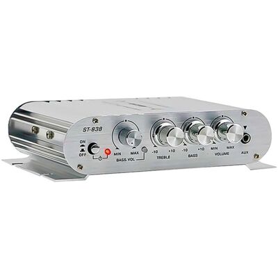 OEM Convient Pour L'Amplificateur Home Cinéma Haute Fidélité 2.1 Canaux St-838, L'Amplificateur De Puissance, L'Amplificateur Audio De Voiture Et L'Amplificateur De Lecteur Multimédia. Publicité OEM Convient Pour L'Amplificateur Home Cinéma Haute Fidélité 2.1 Canaux St-838, L'Amplificateur De Puissance, L'Amplificateur Audio De Voiture Et L'Amplificateur De Lecteur Multimédia. Publicité