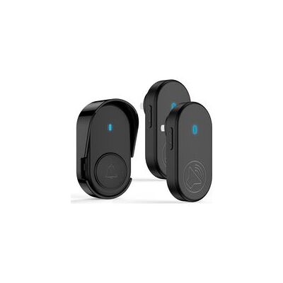 OEM Sonnette Sans Fil Extérieure Imperméable, Kit Sonnette Ip66 Étanche ,2 Récepteurs, 1 Émetteur (noir) - Publicité OEM Sonnette Sans Fil Extérieure Imperméable, Kit Sonnette Ip66 Étanche ,2 Récepteurs, 1 Émetteur (noir) - Publicité