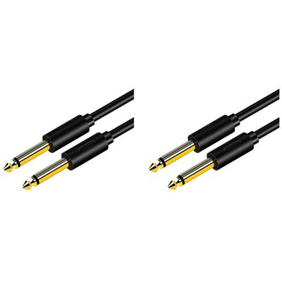OEM Convient Pour Deux Câbles Audio Mâles-mâles De 6,5 Mm Vers 6,35 Mm, Câbles Audio Auxiliaires Pour Tables De Mixage De Guitare, Amplificateurs De Basse, Etc., Connecteur 6,35 Mm, 0,5 Mètre. Publicité OEM Convient Pour Deux Câbles Audio Mâles-mâles De 6,5 Mm Vers 6,35 Mm, Câbles Audio Auxiliaires Pour Tables De Mixage De Guitare, Amplificateurs De Basse, Etc., Connecteur 6,35 Mm, 0,5 Mètre. Publicité