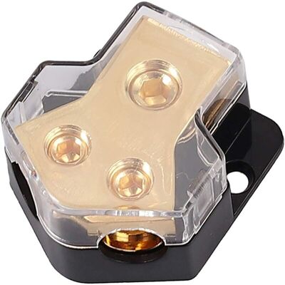 OEM Bloc De Distribution D'Alimentation,bloc Répartiteur 1 Entrée Calibre 0/2/4 Avec 2 Sorties Calibre 4/8 Pour Amplificateur De Puissance,power Audio Distribution Pour Système Audio De Voiture - Publicité OEM Bloc De Distribution D'Alimentation,bloc Répartiteur 1 Entrée Calibre 0/2/4 Avec 2 Sorties Calibre 4/8 Pour Amplificateur De Puissance,power Audio Distribution Pour Système Audio De Voiture - Publicité