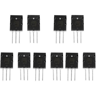 OEM Transistor D'Amplificateur De Puissance, 5 Paires De Silicium Précis Haute Avec Une Longue Durée De Vie Pour Les Composants Électroniques-crezuo - Publicité OEM Transistor D'Amplificateur De Puissance, 5 Paires De Silicium Précis Haute Avec Une Longue Durée De Vie Pour Les Composants Électroniques-crezuo - Publicité
