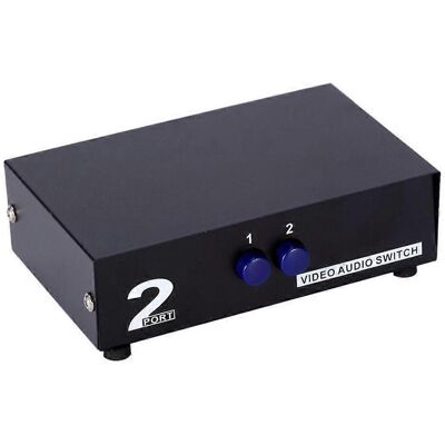 FLAMMKRAFT Commutateur/répartiteur Vidéo Av Compact 4 Entrées/1 Sortie Pour Systèmes Home Cinéma - Publicité FLAMMKRAFT Commutateur/répartiteur Vidéo Av Compact 4 Entrées/1 Sortie Pour Systèmes Home Cinéma - Publicité