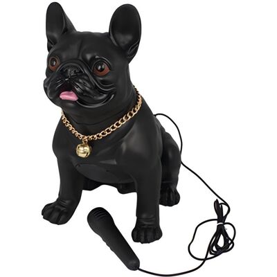 OEM Enceinte Bluetooth Bulldog Avec Microphone - Puissance De 5 W - Design Décoratif - Noir - Publicité OEM Enceinte Bluetooth Bulldog Avec Microphone - Puissance De 5 W - Design Décoratif - Noir - Publicité