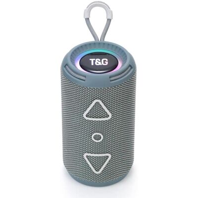 OEM Enceinte Bluetooth Portable - Son Stéréo 360° - Résistante À L'Eau (ipx5) - Son Hifi De Qualité Supérieure - Grise - Publicité OEM Enceinte Bluetooth Portable - Son Stéréo 360° - Résistante À L'Eau (ipx5) - Son Hifi De Qualité Supérieure - Grise - Publicité