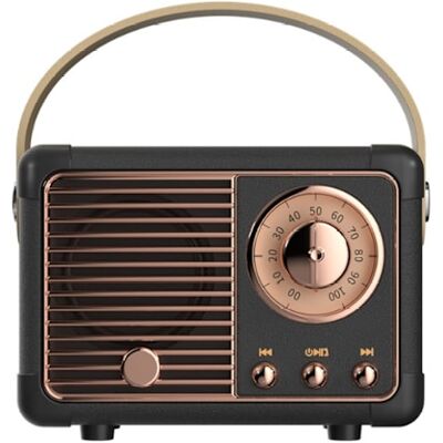 OEM Enceinte Bluetooth Rétro Best-seller, Radio Fm Vintage Au Style Classique, Volume Élevé, Connexion Bluetooth 5.0 Sans Fil, Compatible Carte Tf - Publicité OEM Enceinte Bluetooth Rétro Best-seller, Radio Fm Vintage Au Style Classique, Volume Élevé, Connexion Bluetooth 5.0 Sans Fil, Compatible Carte Tf - Publicité