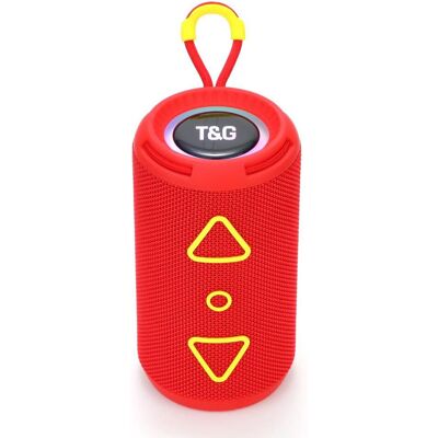 OEM Enceinte Bluetooth Portable - Son Stéréo 360° - Résistante À L'Eau (ipx5) - Son Hifi De Qualité Supérieure - Rouge - Publicité OEM Enceinte Bluetooth Portable - Son Stéréo 360° - Résistante À L'Eau (ipx5) - Son Hifi De Qualité Supérieure - Rouge - Publicité