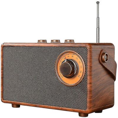 OEM Radio Fm Rétro, Radio Bluetooth Portable En Bois, Haut-parleur De Basses, Lecteur Mp3 Mains Libres, Compatible Carte Usb/tf - Publicité OEM Radio Fm Rétro, Radio Bluetooth Portable En Bois, Haut-parleur De Basses, Lecteur Mp3 Mains Libres, Compatible Carte Usb/tf - Publicité