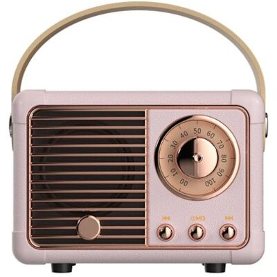 OEM Enceinte Bluetooth Rétro Best-seller, Radio Fm Vintage Au Style Classique, Volume Élevé, Connexion Bluetooth 5.0 Sans Fil, Compatible Carte Tf - Publicité OEM Enceinte Bluetooth Rétro Best-seller, Radio Fm Vintage Au Style Classique, Volume Élevé, Connexion Bluetooth 5.0 Sans Fil, Compatible Carte Tf - Publicité
