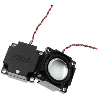 FLAMMKRAFT 2 Haut-parleurs De Qualité Avec Aimants De 28 Mm, Sensibilité De 92 Db Pour Un Son Amélioré - Publicité FLAMMKRAFT 2 Haut-parleurs De Qualité Avec Aimants De 28 Mm, Sensibilité De 92 Db Pour Un Son Amélioré - Publicité