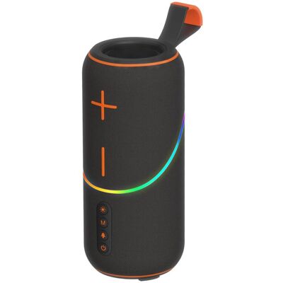 OEM Enceinte Bluetooth Portable D'Extérieur 20 W - Caisson De Basses, Son Haute Fidélité Harman, Éclairage Led Rgb Et Longue Autonomie - Noir - Publicité OEM Enceinte Bluetooth Portable D'Extérieur 20 W - Caisson De Basses, Son Haute Fidélité Harman, Éclairage Led Rgb Et Longue Autonomie - Noir - Publicité