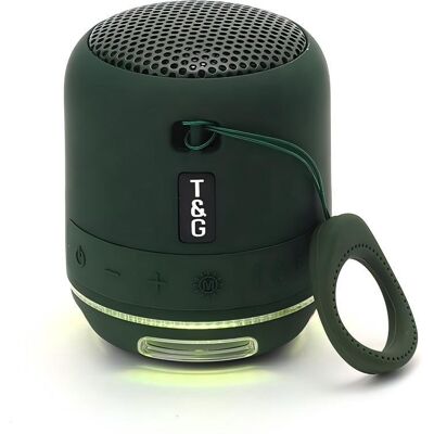 OEM Enceinte Bluetooth T&g Tg-294 (5 W - Autonomie : 6 H - Verte) - Publicité OEM Enceinte Bluetooth T&g Tg-294 (5 W - Autonomie : 6 H - Verte) - Publicité