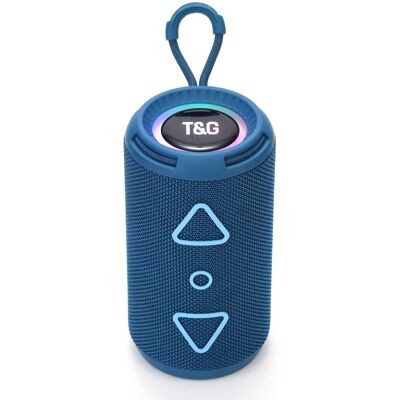 OEM Enceinte Bluetooth Portable - Son Stéréo 360° - Résistante À L'Eau (ipx5) - Son Hifi De Qualité Supérieure - Bleue - Publicité OEM Enceinte Bluetooth Portable - Son Stéréo 360° - Résistante À L'Eau (ipx5) - Son Hifi De Qualité Supérieure - Bleue - Publicité