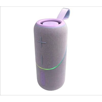 OEM Enceinte Bluetooth Portable D'Extérieur 20 W - Caisson De Basses, Son Haute Fidélité Harman, Éclairage Led Rgb Et Longue Autonomie - Violet - Publicité OEM Enceinte Bluetooth Portable D'Extérieur 20 W - Caisson De Basses, Son Haute Fidélité Harman, Éclairage Led Rgb Et Longue Autonomie - Violet - Publicité