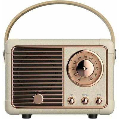 OEM Enceinte Bluetooth Rétro Best-seller, Radio Fm Vintage Au Style Classique, Volume Élevé, Connexion Bluetooth 5.0 Sans Fil, Compatible Carte Tf - Publicité OEM Enceinte Bluetooth Rétro Best-seller, Radio Fm Vintage Au Style Classique, Volume Élevé, Connexion Bluetooth 5.0 Sans Fil, Compatible Carte Tf - Publicité