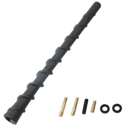 SCORPIO Antenne De Toit Universelle De Remplacement Pour Récepteur Radio, Antenne Fouet De 18 Cm Avec Adaptateurs M4, M5, M6 Pour Camion Fm Am Stéréo - Publicité SCORPIO Antenne De Toit Universelle De Remplacement Pour Récepteur Radio, Antenne Fouet De 18 Cm Avec Adaptateurs M4, M5, M6 Pour Camion Fm Am Stéréo - Publicité