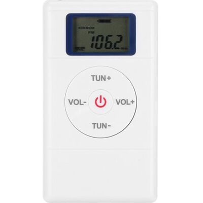 Zanussi Mini Radio Fm Numérique Portable Haute Sensibilité Avec Cordon Et Écouteurs - Publicité Zanussi Mini Radio Fm Numérique Portable Haute Sensibilité Avec Cordon Et Écouteurs - Publicité