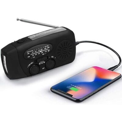 SCORPIO Radio Météo Solaire D'Urgence, Kit Anti-sismique, Manivelle, Auto-alimentée, Am/fm/wb, Radio De Survie À Manivelle, Lampe Torche Led, Batterie Externe 2000 Mah Pour Iphone Et Smartphones (noir) - Publicité SCORPIO Radio Météo Solaire D'Urgence, Kit Anti-sismique, Manivelle, Auto-alimentée, Am/fm/wb, Radio De Survie À Manivelle, Lampe Torche Led, Batterie Externe 2000 Mah Pour Iphone Et Smartphones (noir) - Publicité