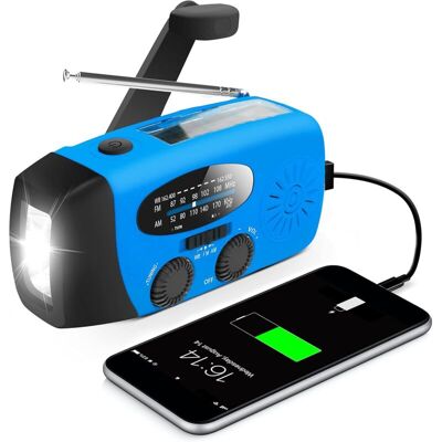 Zanussi Radio À Manivelle/rechargeable/solaire Avec Prévisions Météo Am/fm/noaa, Générateur De Liège Manuel, Banque D'Alimentation Pour Téléphone Portable 600 Mah, Lampe Led Pour Bouteille - Publicité Zanussi Radio À Manivelle/rechargeable/solaire Avec Prévisions Météo Am/fm/noaa, Générateur De Liège Manuel, Banque D'Alimentation Pour Téléphone Portable 600 Mah, Lampe Led Pour Bouteille - Publicité