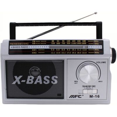 OEM Radio Portable Am/fm/ondes Courtes - Fonctionne Sur Piles Rechargeables Ou Secteur, Son Excellent Et Réception Puissante, Facile À Utiliser, Argent - Publicité OEM Radio Portable Am/fm/ondes Courtes - Fonctionne Sur Piles Rechargeables Ou Secteur, Son Excellent Et Réception Puissante, Facile À Utiliser, Argent - Publicité