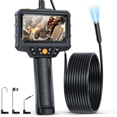 OEM Caméra D'Inspection Étanche Ip67 5m – Écran Ips 4,3 Pouces – 8 Lumières Led – Pour Tuyaux Et Zones Difficiles D'Accès - Publicité OEM Caméra D'Inspection Étanche Ip67 5m – Écran Ips 4,3 Pouces – 8 Lumières Led – Pour Tuyaux Et Zones Difficiles D'Accès - Publicité