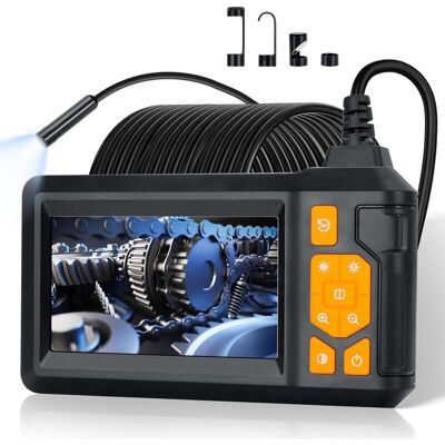 OEM Caméra Endoscopique, 1080p Hd Endoscope Industriel, Ip67 Camera Inspection Canalisation D'Inspection À Étanche Ips De 4.3", 8 Led Réglables, Telescopique Camera Câble Semi-rigide 39,4ft, 2000mah-dou - Publicité OEM Caméra Endoscopique, 1080p Hd Endoscope Industriel, Ip67 Camera Inspection Canalisation D'Inspection À Étanche Ips De 4.3", 8 Led Réglables, Telescopique Camera Câble Semi-rigide 39,4ft, 2000mah-dou - Publicité