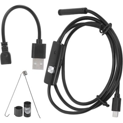 LZAB Caméra D'Inspection Endoscopique An97-7 7mm Ip67 Étanche, Borescope Industriel 6led Ajustable, 10m/32.8ft - Publicité LZAB Caméra D'Inspection Endoscopique An97-7 7mm Ip67 Étanche, Borescope Industriel 6led Ajustable, 10m/32.8ft - Publicité