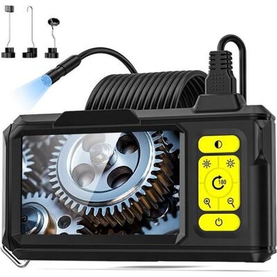 BUDO Endoscope Hd 1080p Avec 8 Leds, Caméra D'Inspection 4,3 - Publicité BUDO Endoscope Hd 1080p Avec 8 Leds, Caméra D'Inspection 4,3 - Publicité