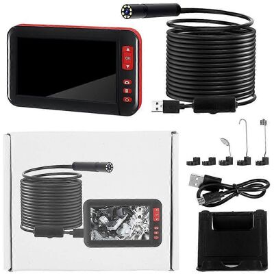 MIXHOME F200 4.3" Digital 1080p Lcd Caméra D'Inspection Endoscope Boroskop Usb-ladefunktion (10 M) - Publicité MIXHOME F200 4.3" Digital 1080p Lcd Caméra D'Inspection Endoscope Boroskop Usb-ladefunktion (10 M) - Publicité