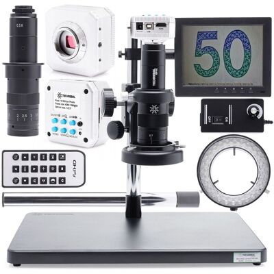 OEM Microscope Numérique 10a-t616 Avec Caméra 16 Mp Et Écran 8 Pouces - Publicité OEM Microscope Numérique 10a-t616 Avec Caméra 16 Mp Et Écran 8 Pouces - Publicité