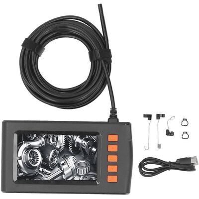 MIXHOME Endoscope Portatif Avec Écran Hd De 4,3 Pouces, Lentille Étanche Et Caméra D'Inspection Pour Les Réparations De Canalisations Et De Voitures (portée De 5 M). Publicité MIXHOME Endoscope Portatif Avec Écran Hd De 4,3 Pouces, Lentille Étanche Et Caméra D'Inspection Pour Les Réparations De Canalisations Et De Voitures (portée De 5 M). Publicité