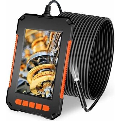 BUDO Caméra D'Inspection 5m Étanche Ip67 – Résolution 1080p Hd – Écran Lcd 4,3 Pouces – 8 Led Pour Zones Sombres – Utilisation Professionnelle - 2600mah - Publicité BUDO Caméra D'Inspection 5m Étanche Ip67 – Résolution 1080p Hd – Écran Lcd 4,3 Pouces – 8 Led Pour Zones Sombres – Utilisation Professionnelle - 2600mah - Publicité