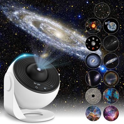 OEM Projecteur D'Étoiles De Planétarium, Projecteur De Galaxie, Veilleuse De Ciel Étoilé Réaliste Avec 13 Disques De Film, Lune De Constellation De Système Solaire Pour Le Salon De Chambre D'Enfants - Publicité OEM Projecteur D'Étoiles De Planétarium, Projecteur De Galaxie, Veilleuse De Ciel Étoilé Réaliste Avec 13 Disques De Film, Lune De Constellation De Système Solaire Pour Le Salon De Chambre D'Enfants - Publicité