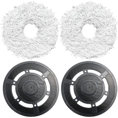 OEM Support De Balai Avec Chiffon De Nettoyage Pour Ecovacs Deebot X1 Omni/turbo – 2 Supports + 2 Chiffons - Publicité OEM Support De Balai Avec Chiffon De Nettoyage Pour Ecovacs Deebot X1 Omni/turbo – 2 Supports + 2 Chiffons - Publicité