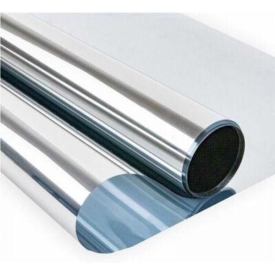 OEM 40×300cm Film Fenetre Anti Regard Film Miroir Fenêtre Sans Tain Anti Chaleur Anti Uv Protection De La Vie Privée Pour Fenêtre Bureau Maison Magasin,argent Double Face - Publicité OEM 40×300cm Film Fenetre Anti Regard Film Miroir Fenêtre Sans Tain Anti Chaleur Anti Uv Protection De La Vie Privée Pour Fenêtre Bureau Maison Magasin,argent Double Face - Publicité