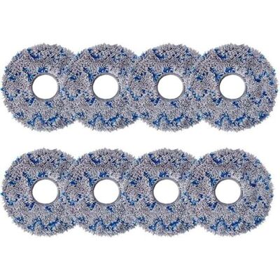 OEM Lot De 8 Chiffon De Nettoyage De Rechange Pour Ecovacs Deebot X1 Omni / X1 E Omni / T20 Omni, Serpillières En Microfibre Pour Ecov - Publicité OEM Lot De 8 Chiffon De Nettoyage De Rechange Pour Ecovacs Deebot X1 Omni / X1 E Omni / T20 Omni, Serpillières En Microfibre Pour Ecov - Publicité