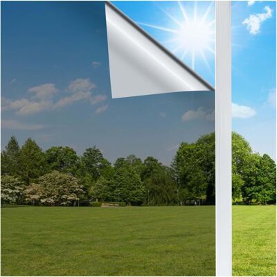 OEM Film Miroir Fenêtre Sans Tain Anti Chaleur Anti-regard Contrôle De La Température Protection De La Vie Privée Film Adhésif Réfléchissant Pour Fenêtre Maison Bureau Magasin(45cmx2m) - Publicité OEM Film Miroir Fenêtre Sans Tain Anti Chaleur Anti-regard Contrôle De La Température Protection De La Vie Privée Film Adhésif Réfléchissant Pour Fenêtre Maison Bureau Magasin(45cmx2m) - Publicité