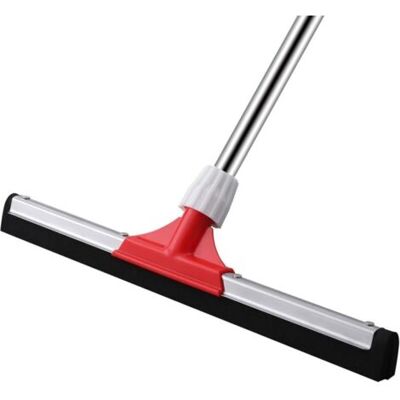 OEM Floor Squeegee Wide 43 Cm With Handle (147 Cm), Double Foam Blade Floor Wiper Brush, Squeegee Floor Scrubber For Cleaning Garage, Shower, Bathroom, Kitchen - Publicité OEM Floor Squeegee Wide 43 Cm With Handle (147 Cm), Double Foam Blade Floor Wiper Brush, Squeegee Floor Scrubber For Cleaning Garage, Shower, Bathroom, Kitchen - Publicité