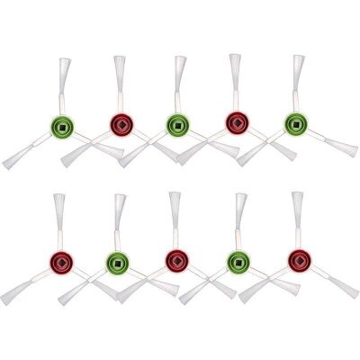 OEM (10 Pièces) T20 Omni Rechange Pour Brosse Latérale Compatibles Avec Ecovacs Deebot T20 Omni / T20e Omni/ X1 Omni/ X1 Omni (blanc) - Publicité OEM (10 Pièces) T20 Omni Rechange Pour Brosse Latérale Compatibles Avec Ecovacs Deebot T20 Omni / T20e Omni/ X1 Omni/ X1 Omni (blanc) - Publicité