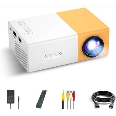 OEM Mini Videoprojecteur Led Vidéoprojecteur, Portable Movie Retroprojecteur Soutenir 1080p, Cadeau Les Enfants, Compatible Avec Smartphone / Ps4 / Firestick - Publicité OEM Mini Videoprojecteur Led Vidéoprojecteur, Portable Movie Retroprojecteur Soutenir 1080p, Cadeau Les Enfants, Compatible Avec Smartphone / Ps4 / Firestick - Publicité