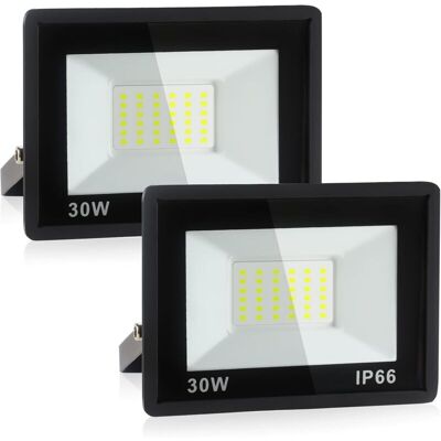 OEM 2 Pcs Projecteur Led Extérieur, 100-265 Volt, Projecteur Led Boîtier Aluminium Projecteur Extérieur Étanche Projecteur Enseigne Haute Luminosité Large Voltage Projection Linéaire, 30w - Publicité OEM 2 Pcs Projecteur Led Extérieur, 100-265 Volt, Projecteur Led Boîtier Aluminium Projecteur Extérieur Étanche Projecteur Enseigne Haute Luminosité Large Voltage Projection Linéaire, 30w - Publicité