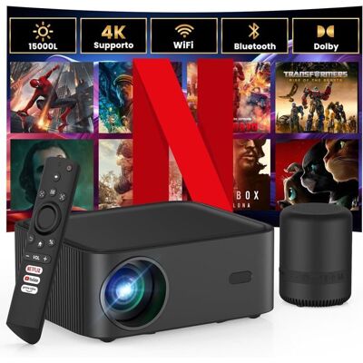 OEM Mini Vidéoprojecteur - Suteo - Modèle Suteo - Netflix Certifié - 15 000 Lumens - Full Hd 1080p - Publicité OEM Mini Vidéoprojecteur - Suteo - Modèle Suteo - Netflix Certifié - 15 000 Lumens - Full Hd 1080p - Publicité