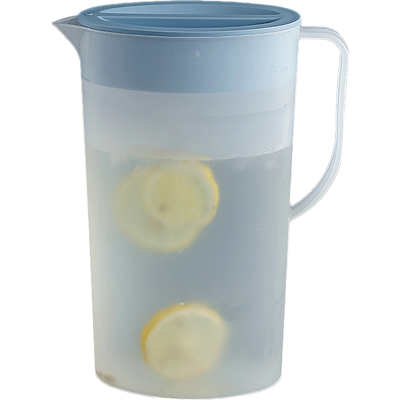ALVIOR Carafe En Plastique Avec Couvercle - 2 L - Résistant À La Chaleur Et Au Froid - Pour Jus Limonade Thé Glacé Eau - Usage Intérieur Et Extérieur - Publicité ALVIOR Carafe En Plastique Avec Couvercle - 2 L - Résistant À La Chaleur Et Au Froid - Pour Jus Limonade Thé Glacé Eau - Usage Intérieur Et Extérieur - Publicité