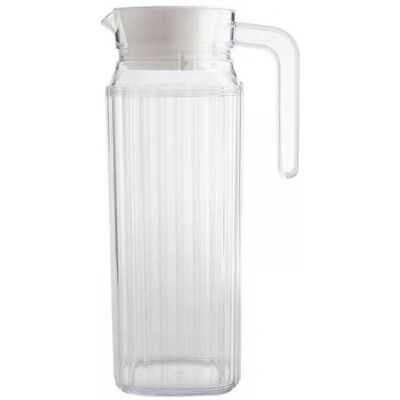 KROVV Carafe Réfrigérateur - Verre Transparent - Fonction Étanche - Pour Eau Thé Limonade - 1 Pièce - Publicité KROVV Carafe Réfrigérateur - Verre Transparent - Fonction Étanche - Pour Eau Thé Limonade - 1 Pièce - Publicité