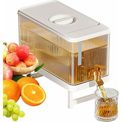 KROVV Dispensateur De Boissons - Reservoir En Verre - 4,5 L - Robinet Étanche - Eau Jus Limonade The - 1 Piece - Publicité KROVV Dispensateur De Boissons - Reservoir En Verre - 4,5 L - Robinet Étanche - Eau Jus Limonade The - 1 Piece - Publicité