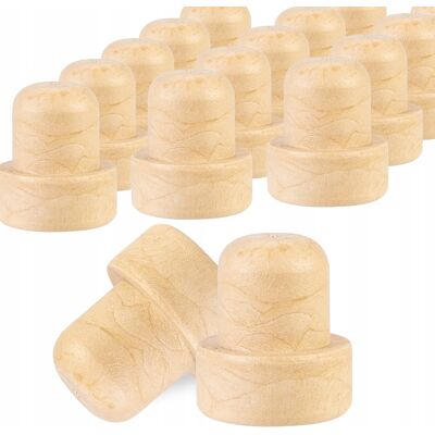 OEM 100 Bouchons De Liège Synthétiques En Forme De Champignon Pour Bouteilles De Vin, Diamètre 17,5 Mm. Publicité OEM 100 Bouchons De Liège Synthétiques En Forme De Champignon Pour Bouteilles De Vin, Diamètre 17,5 Mm. Publicité