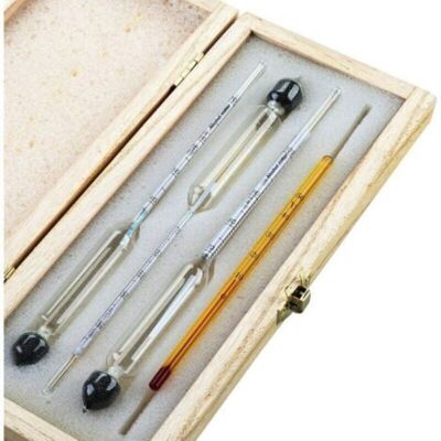 OEM Alcoomètre Professionnel - Lot De 3 Densimètres Avec Graduation De 0 À 100% + Thermomètre Pour Mesurer Le Taux D'Alcool Du Brandy, Whisky, Vodka, Cognac, Etc. Publicité OEM Alcoomètre Professionnel - Lot De 3 Densimètres Avec Graduation De 0 À 100% + Thermomètre Pour Mesurer Le Taux D'Alcool Du Brandy, Whisky, Vodka, Cognac, Etc. Publicité