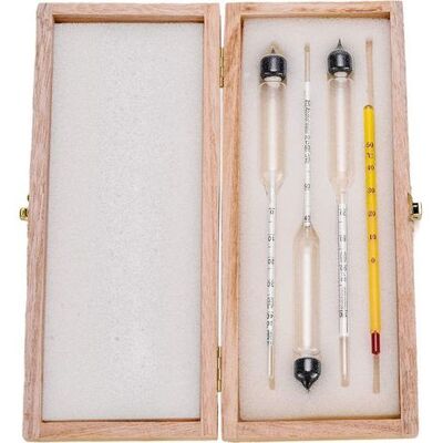 AIRSTRA Alcoomètre 3pcs Avec Thermomètre Alcoomètre Teneur En Alcool 0-40, 40-70, 70-100 Vol% Densimètre Pour Spiritueux Distillats Whisky Brandy Vodka - Publicité AIRSTRA Alcoomètre 3pcs Avec Thermomètre Alcoomètre Teneur En Alcool 0-40, 40-70, 70-100 Vol% Densimètre Pour Spiritueux Distillats Whisky Brandy Vodka - Publicité
