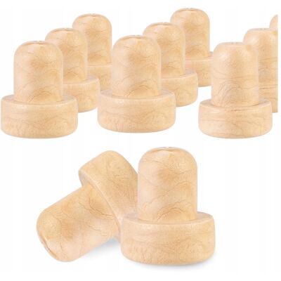 OEM 10 Bouchons De Bouteille De Vin Synthétiques En Forme De Champignon De 17,5 Mm - Publicité OEM 10 Bouchons De Bouteille De Vin Synthétiques En Forme De Champignon De 17,5 Mm - Publicité