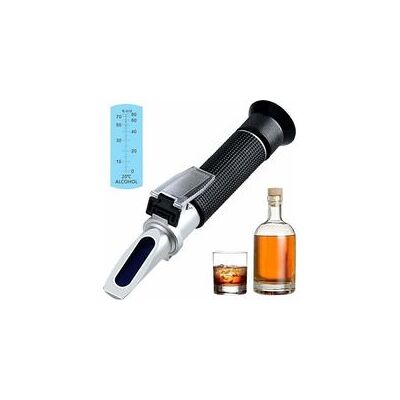 OEM Réfractomètre D'Alcool Dehaute Précision 0-80% V/v, Outil De Mesure De La Teneur En Alcool Portable, Compteur D'Alcool Réfractomètre Portable Pour Bourbon Vodka Gin Whisky Etc. Publicité OEM Réfractomètre D'Alcool Dehaute Précision 0-80% V/v, Outil De Mesure De La Teneur En Alcool Portable, Compteur D'Alcool Réfractomètre Portable Pour Bourbon Vodka Gin Whisky Etc. Publicité